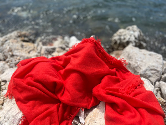 Cashmere Hand Felted Shawl