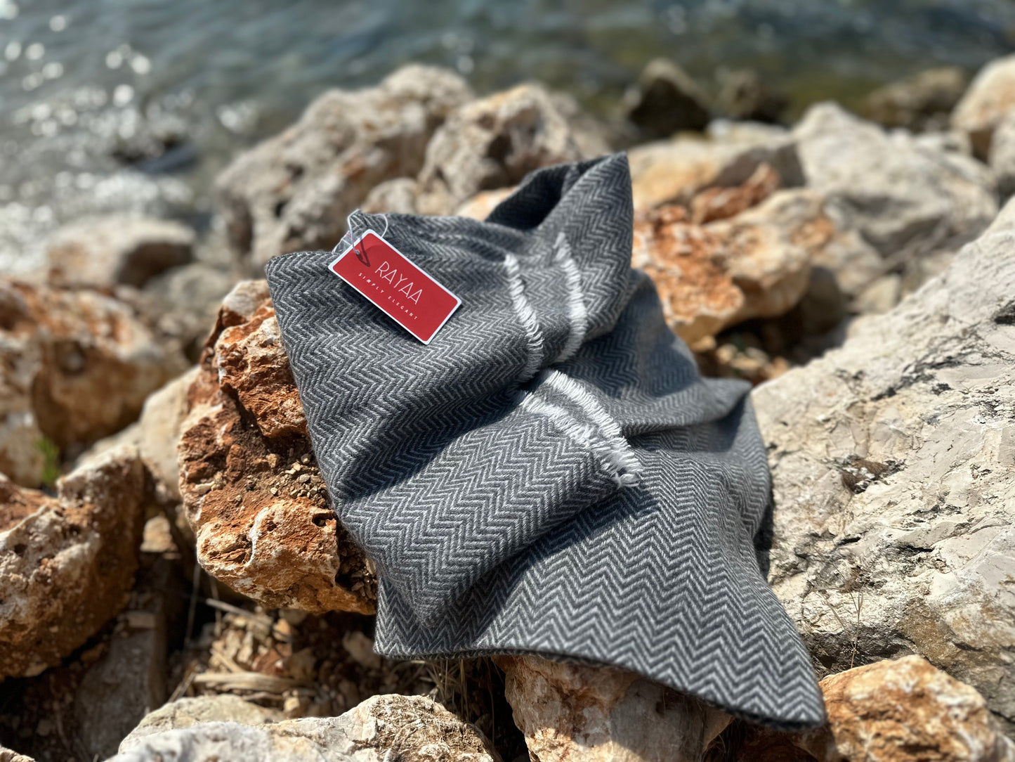 Herringbone Scarf Long