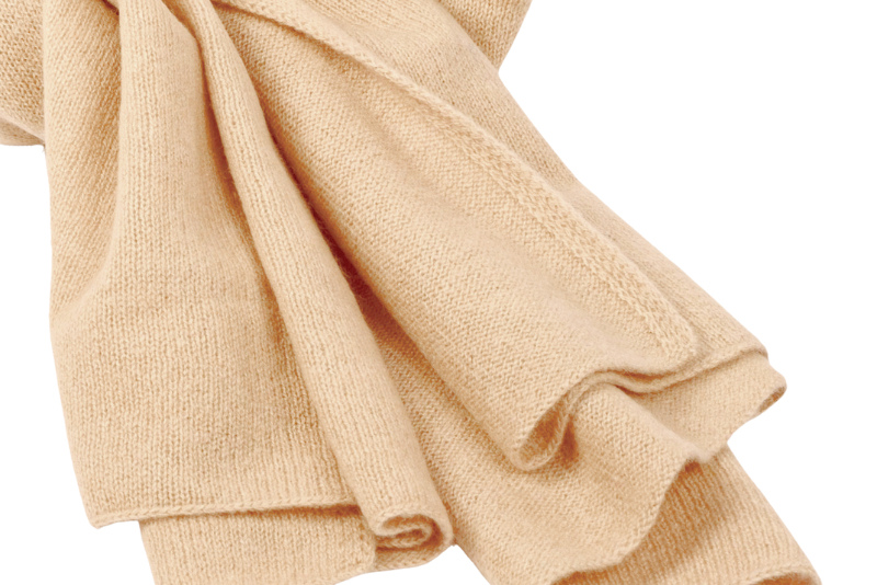 Cashmere Loose Knit Shawl