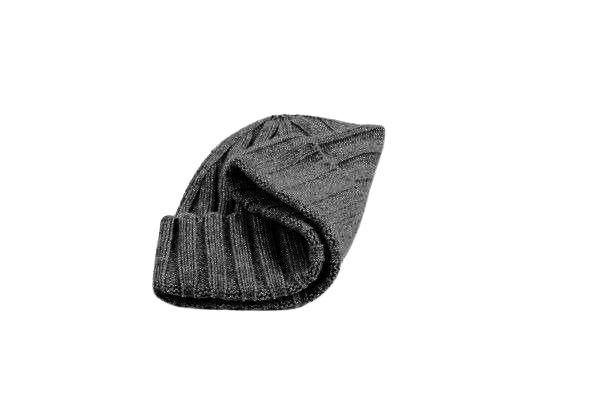 Cashmere Ribbed Chunky Cap