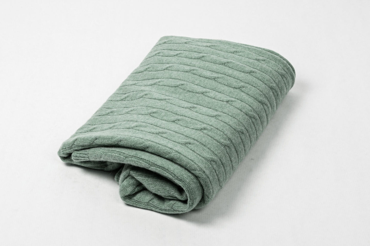 Cashmere Cable Shawl