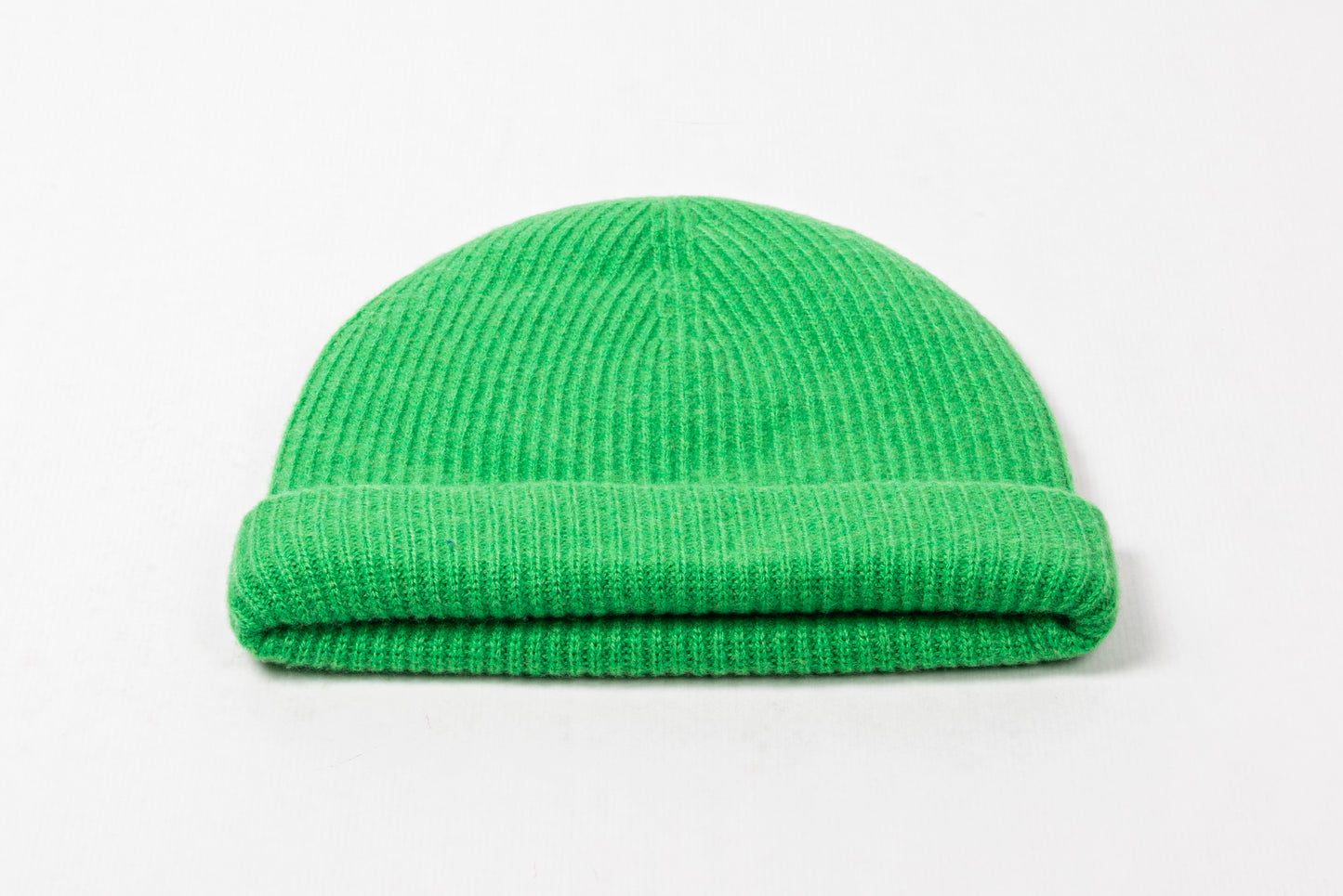 Heavy Rib Cashmere Cap