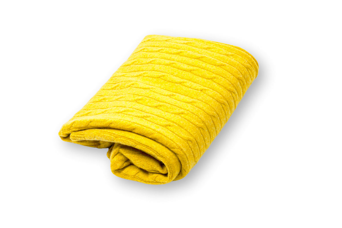 Cashmere Cable Shawl