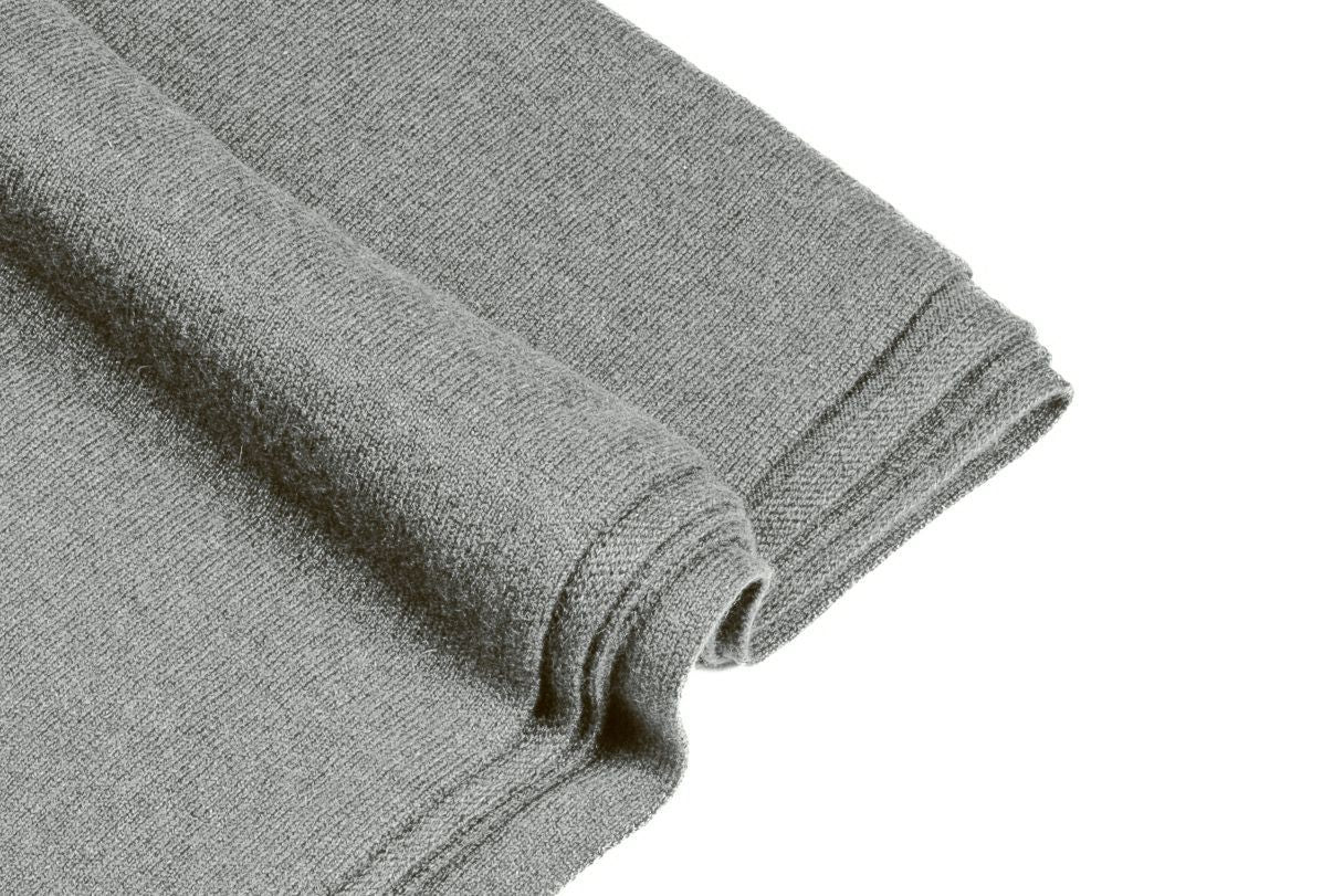 Cashmere Plain Knit Scarf