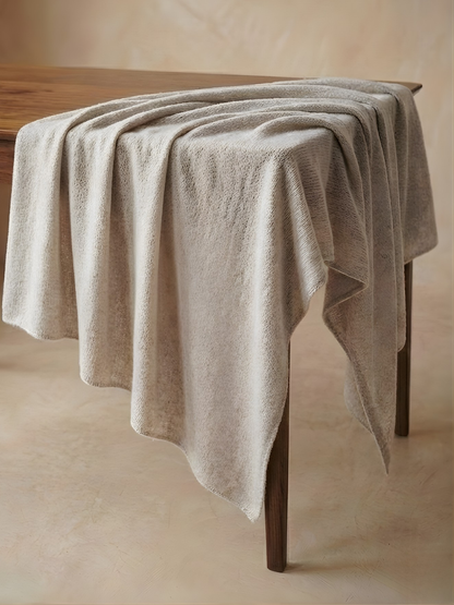 Cashmere Loose Knit Shawl