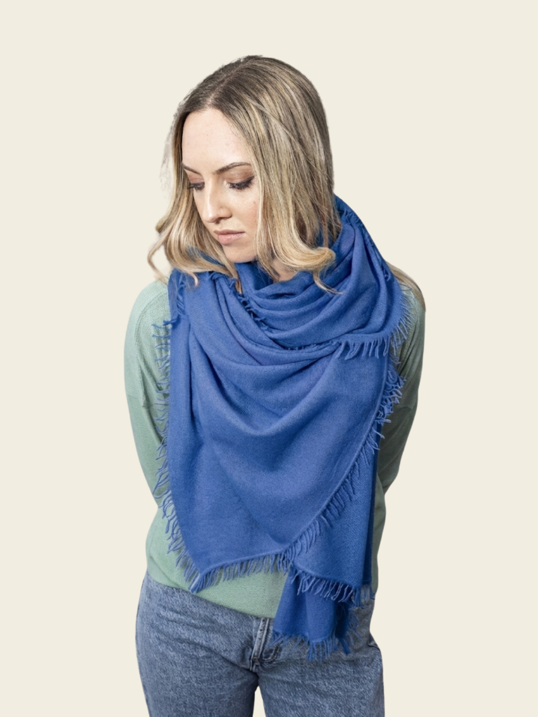 Cashmere Hand Felted Shawl