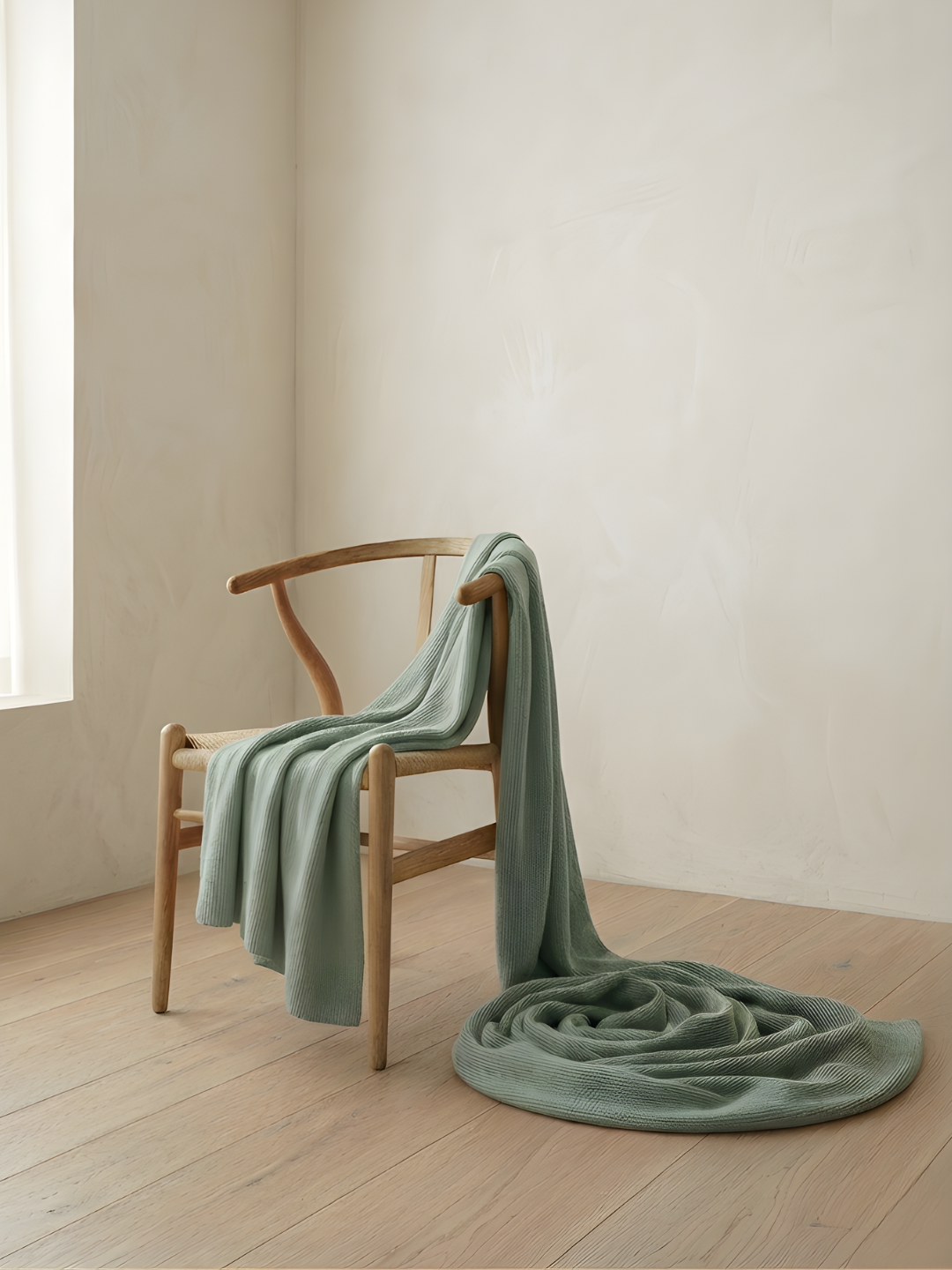 Heavy Knitted Cashmere Blanket