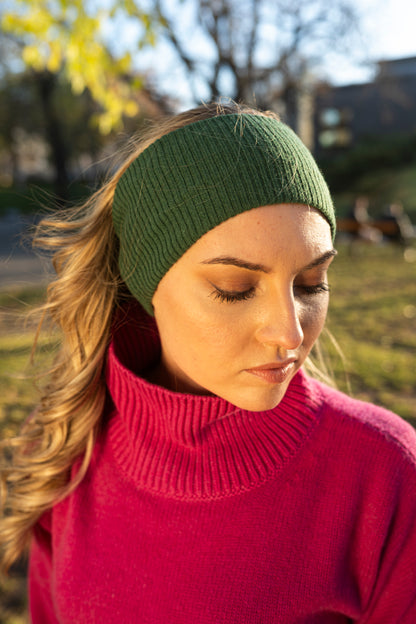 Cashmere Ribbed Head Band