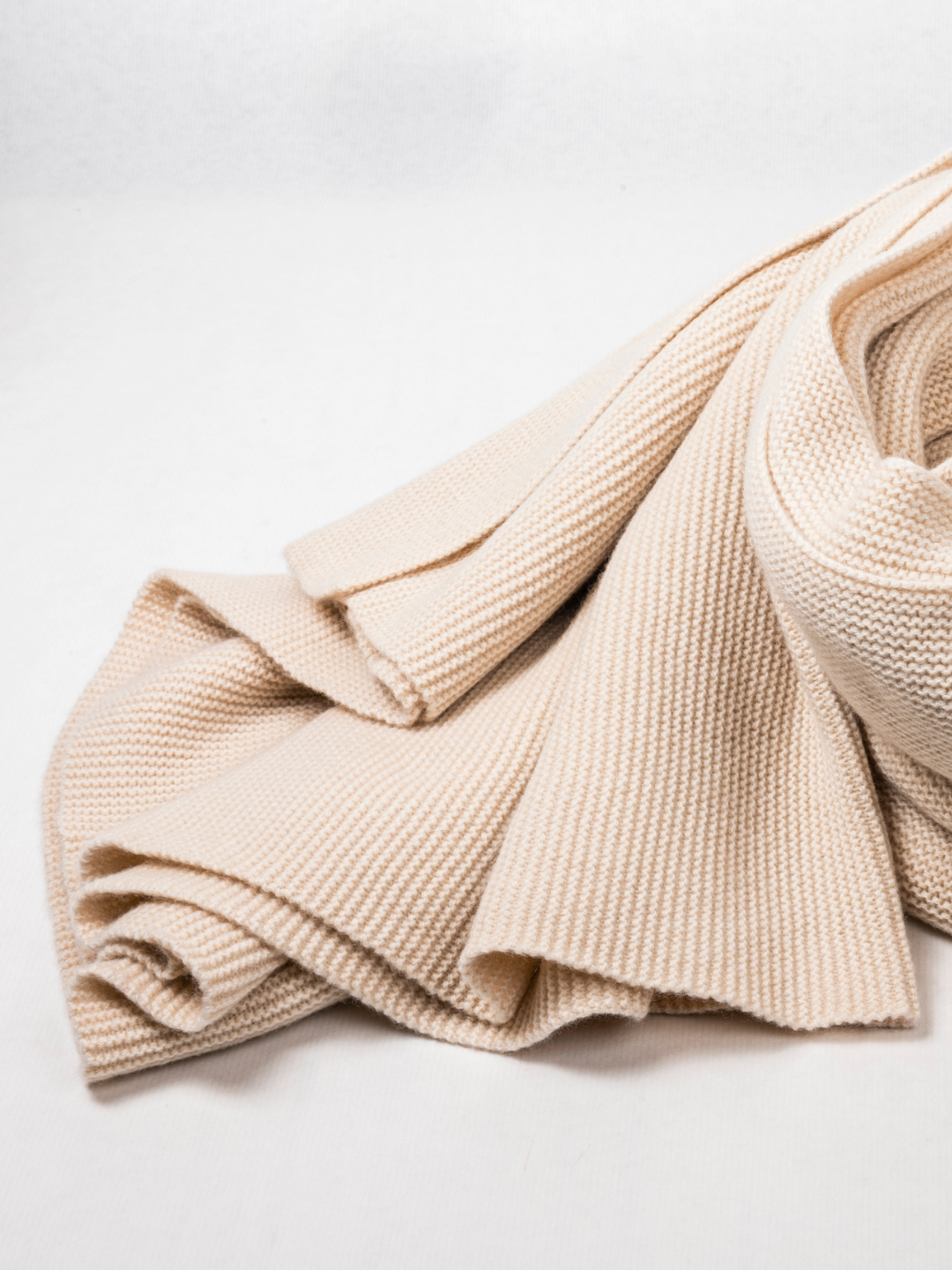 Heavy Knitted Cashmere Blanket