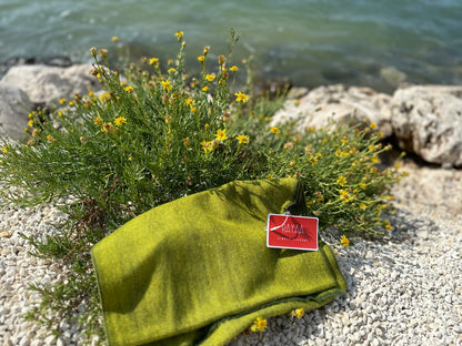 Cashmere Herringbone Scarf Light