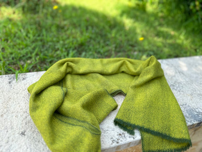 Cashmere Herringbone Scarf Light