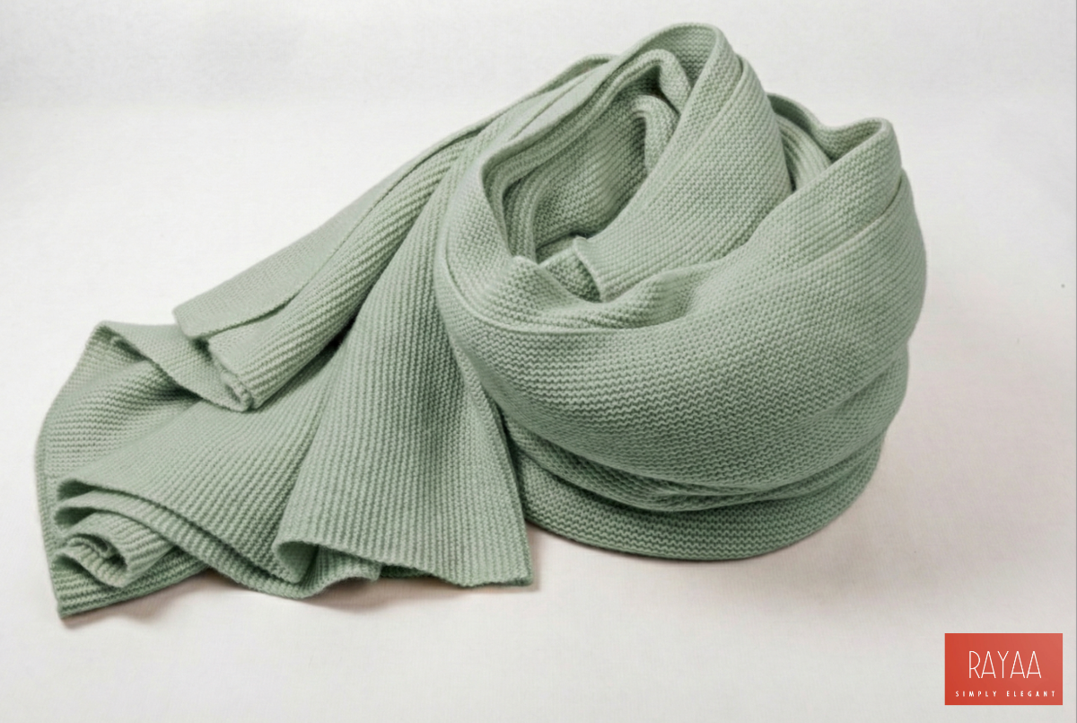 Heavy Knitted Cashmere Blanket