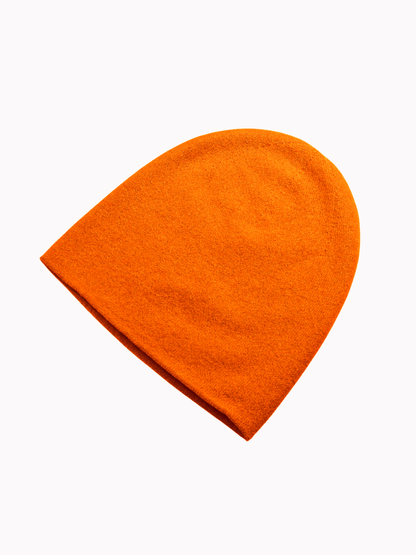 Cashmere Luxury Reverse Knit Cap