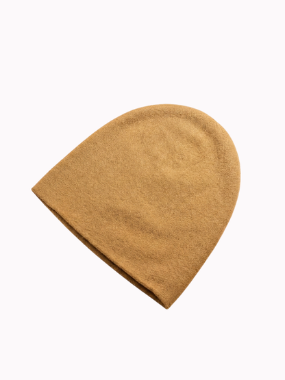 Cashmere Luxury Reverse Knit Cap