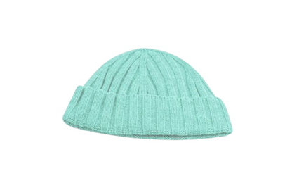 Cashmere Ribbed Chunky Cap