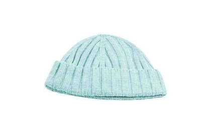 Cashmere Ribbed Chunky Cap