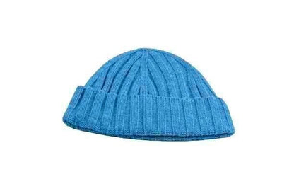 Cashmere Ribbed Chunky Cap