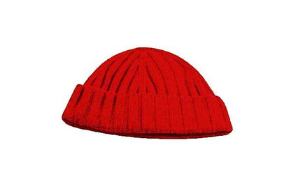Cashmere Ribbed Chunky Cap