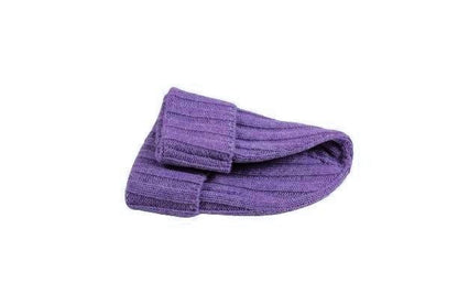 Cashmere Ribbed Chunky Cap