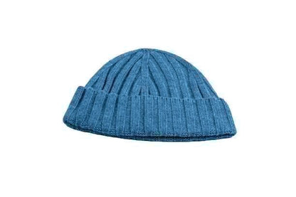 Cashmere Ribbed Chunky Cap