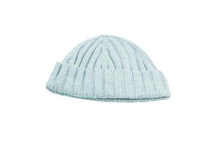 Cashmere Ribbed Chunky Cap