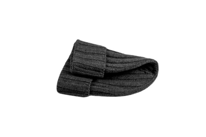 Cashmere Ribbed Chunky Cap