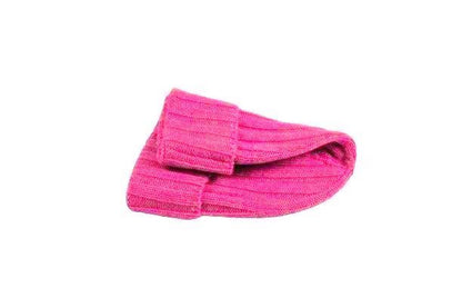 Cashmere Ribbed Chunky Cap