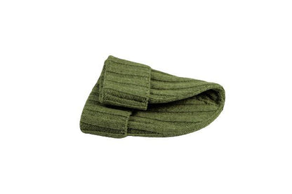 Cashmere Ribbed Chunky Cap