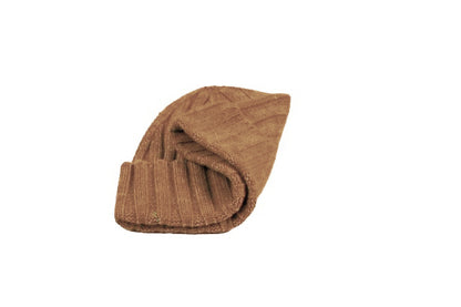 Cashmere Ribbed Chunky Cap