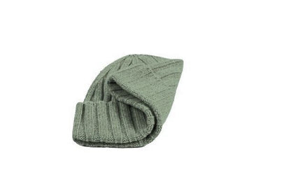 Cashmere Ribbed Chunky Cap