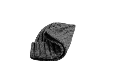 Cashmere Ribbed Chunky Cap