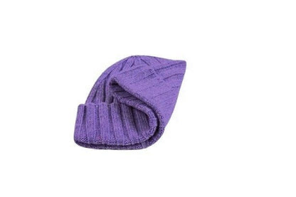 Cashmere Ribbed Chunky Cap