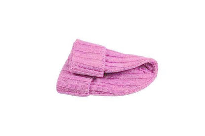Cashmere Ribbed Chunky Cap
