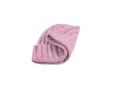 Cashmere Ribbed Chunky Cap