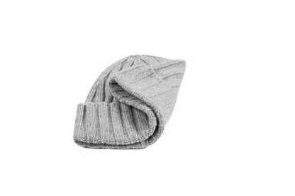 Cashmere Ribbed Chunky Cap