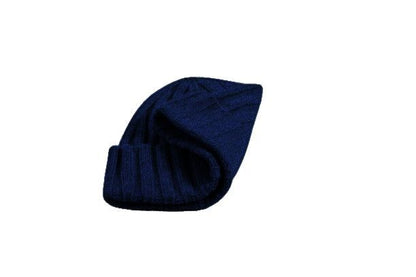 Cashmere Ribbed Chunky Cap
