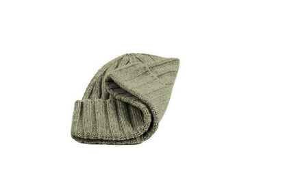 Cashmere Ribbed Chunky Cap