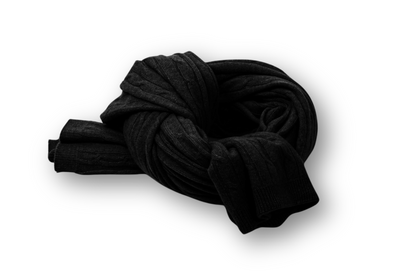 Cashmere Cable Shawl | Luxury woven in softness