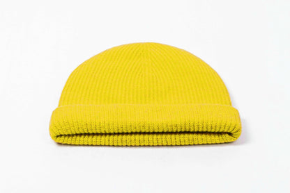 Heavy Rib Cashmere Cap