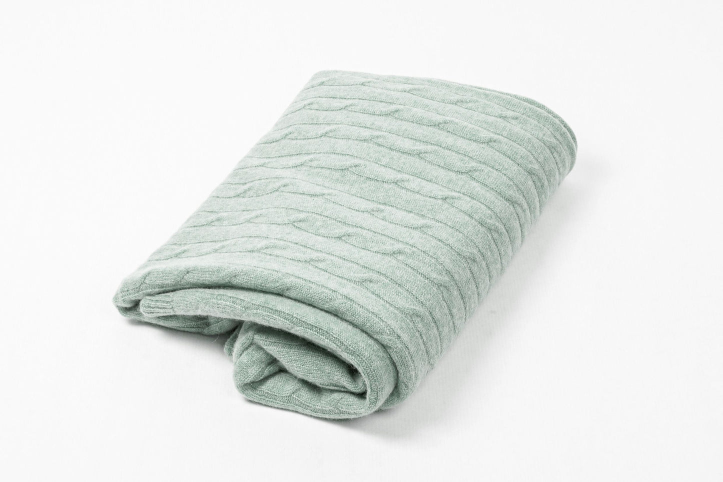 Cashmere Cable Shawl