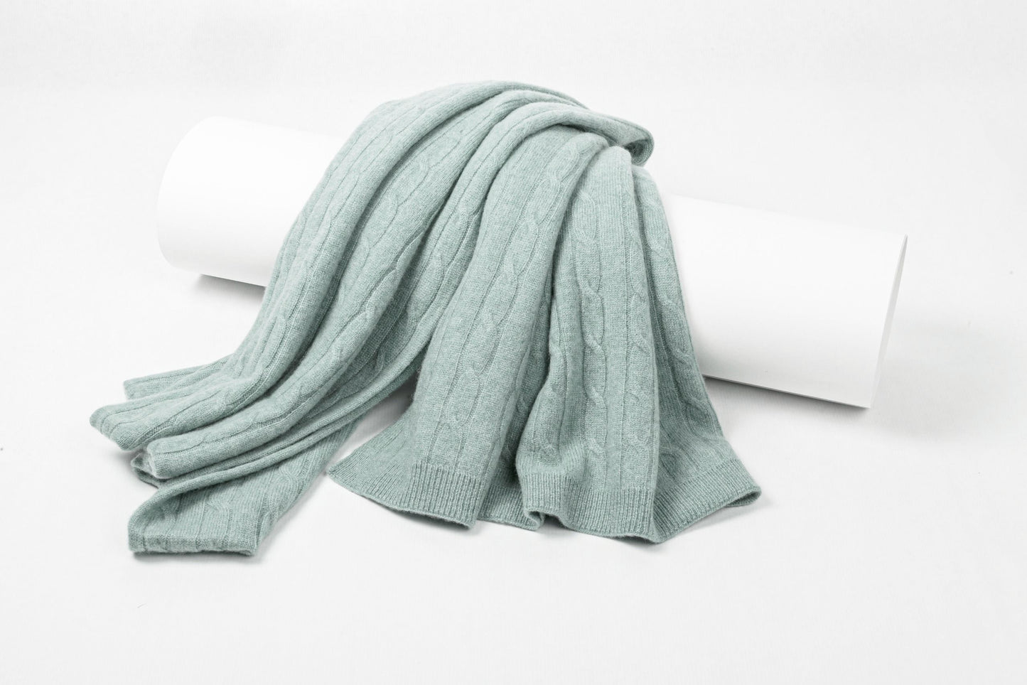 Cashmere Cable Shawl