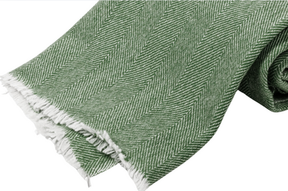 Chevron Cashmere Shawl