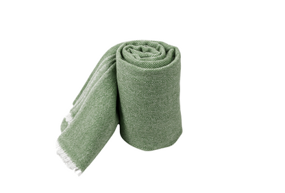 Chevron Cashmere Shawl