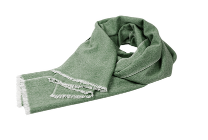 Chevron Cashmere Shawl