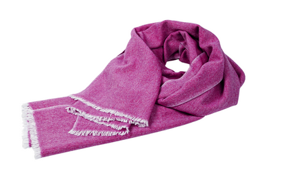 Chevron Cashmere Shawl