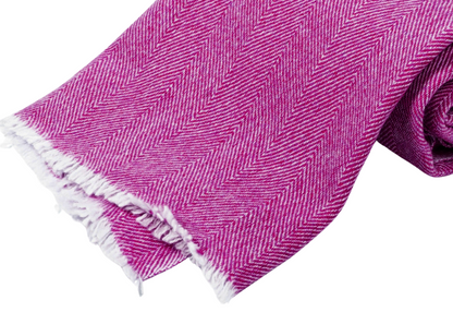 Chevron Cashmere Shawl
