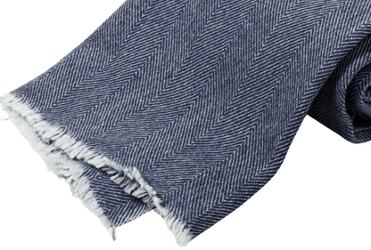 Chevron Cashmere Shawl