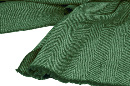 Cashmere Herringbone Scarf Light