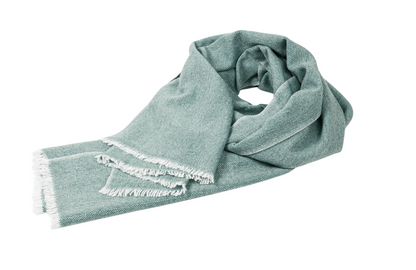 Chevron Cashmere Shawl