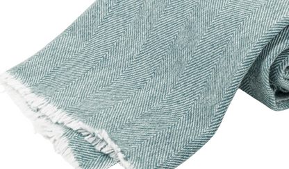 Chevron Cashmere Shawl